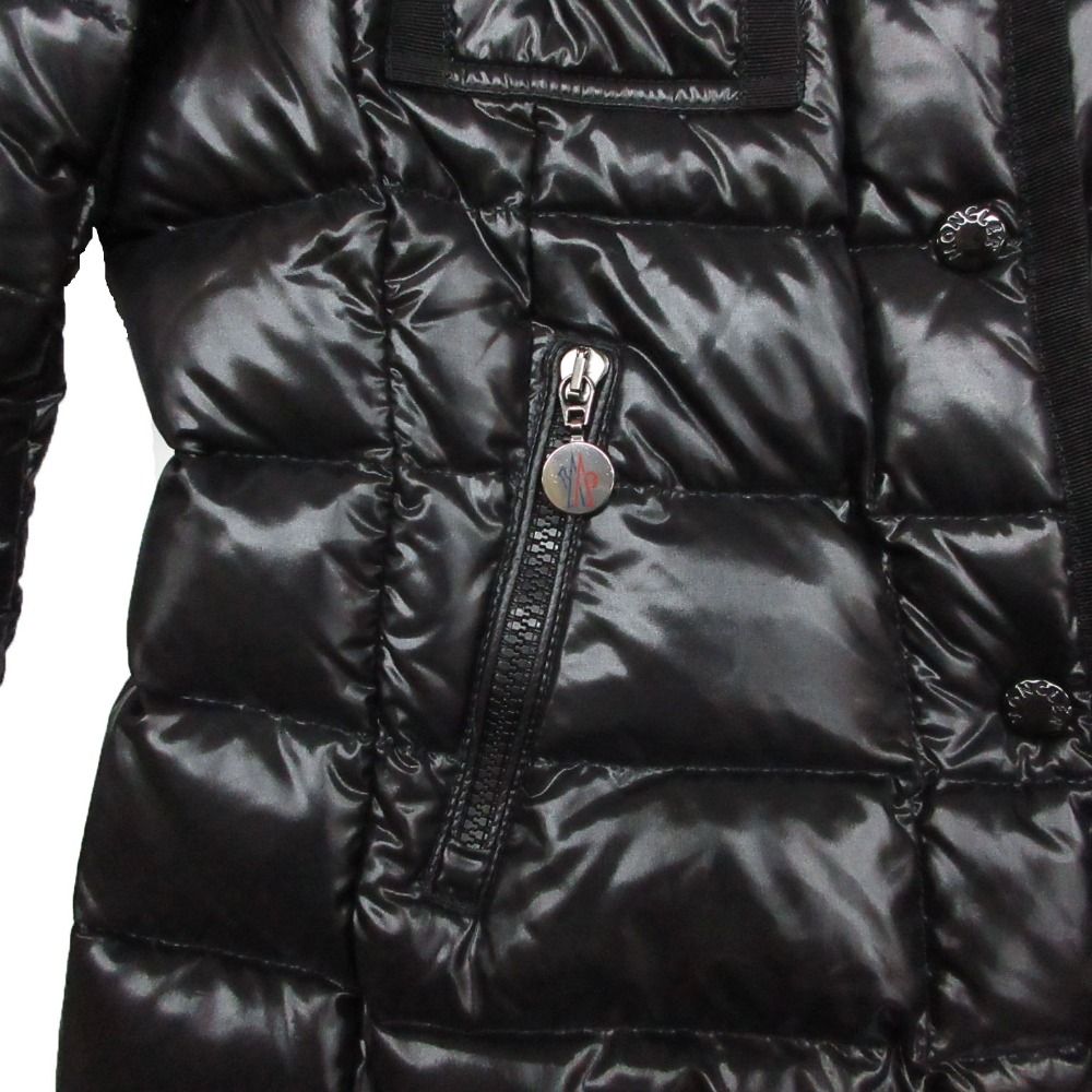 Moncler Armoise Down Coat Nylon Black — view 5