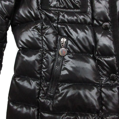 Moncler Armoise Down Coat Nylon Black — view 5