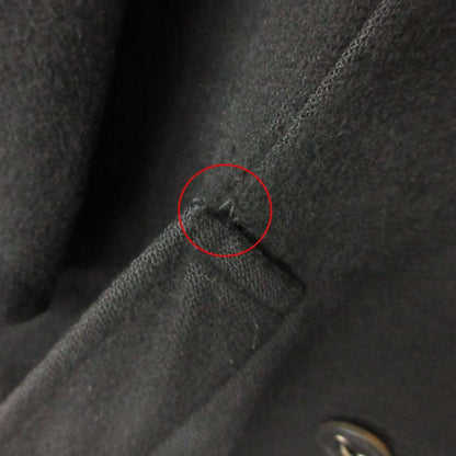 Chanel Coat Cashmere Double Breasted Long Below Knee Length Black — view 9