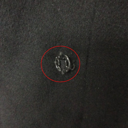 Chanel Coat Cashmere Double Breasted Long Below Knee Length Black — view 8