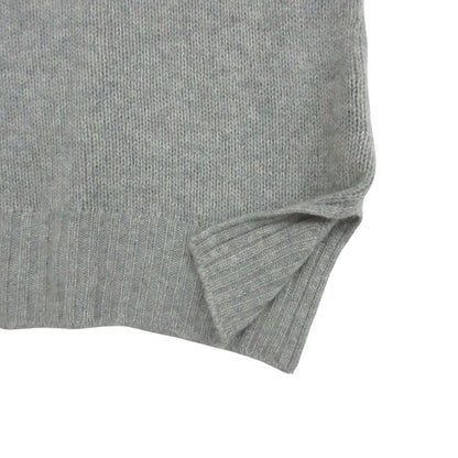 Prada Cashmere Turtleneck Knit Sweater Long Sleeve Elbow Patch Pullover — view 4