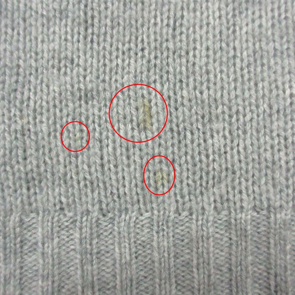 Prada Cashmere Turtleneck Knit Sweater Long Sleeve Elbow Patch Pullover — view 8