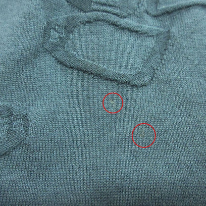 Hermes Knit Sweater Crew Neck Long Sleeve Jacquard Cashmere Blend Cotton — view 7