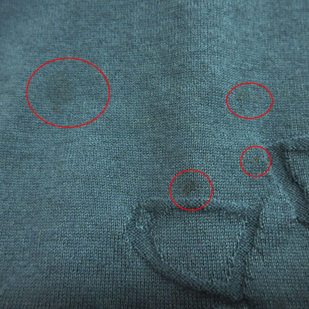 Hermes Knit Sweater Crew Neck Long Sleeve Jacquard Cashmere Blend Cotton — view 6