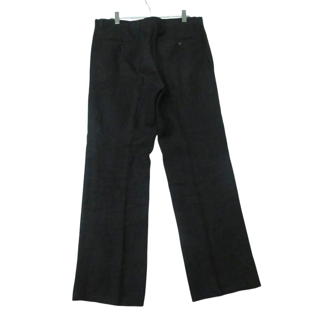 Dolce & Gabbana Linen Pants Trousers Black 48 — view 2