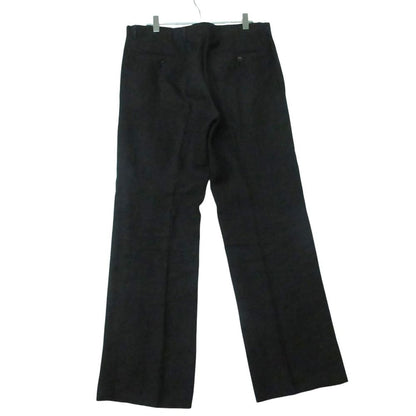 Dolce & Gabbana Linen Pants Trousers Black 48 — view 2