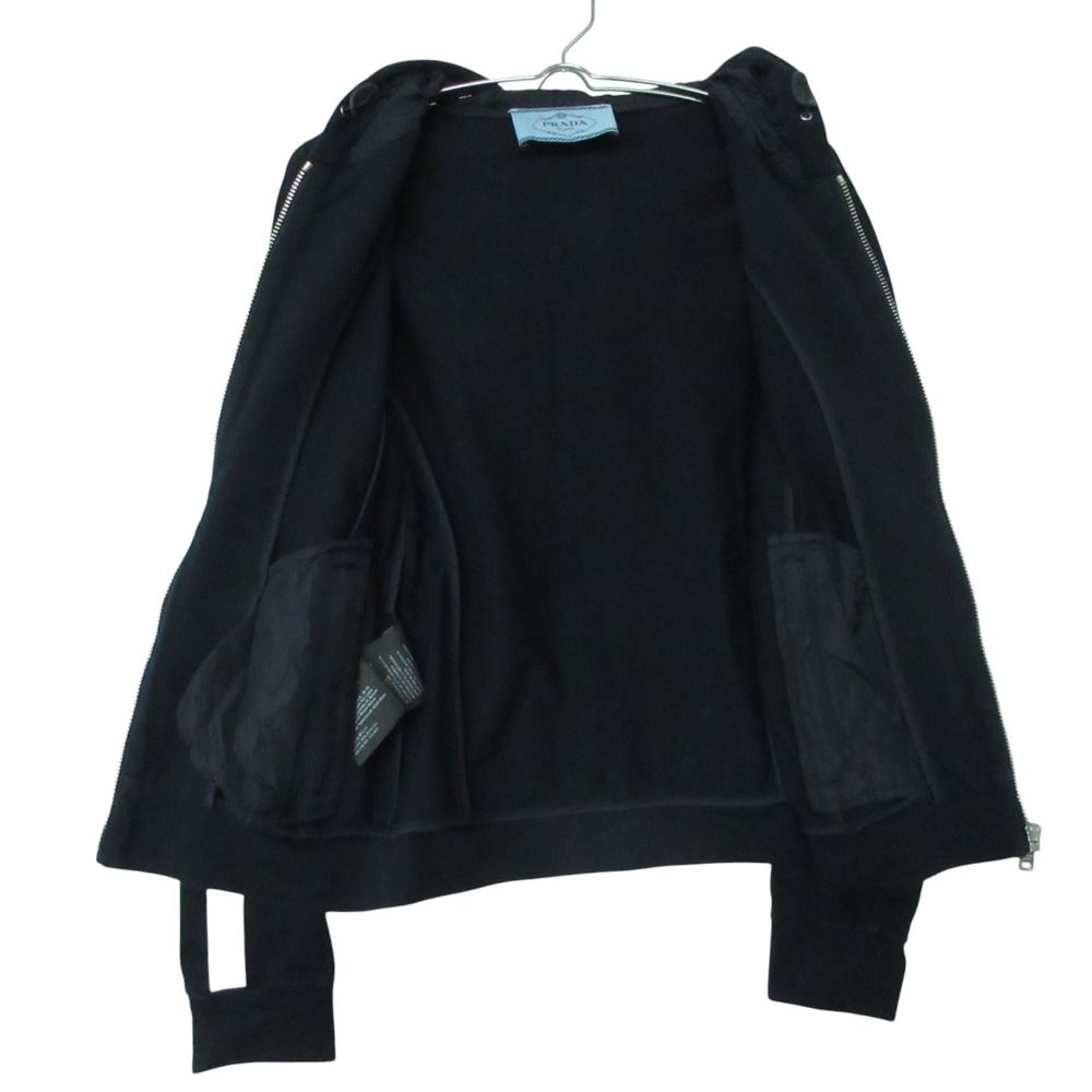 Prada Set Side Line Sweatshirt Hoodie Zip Up Pants Tracks Jersey Top and Bottom — view 6