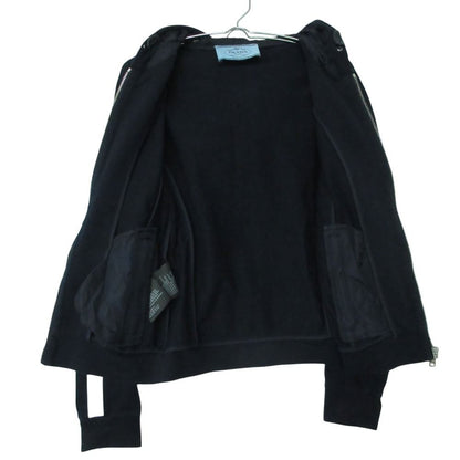 Prada Set Side Line Sweatshirt Hoodie Zip Up Pants Tracks Jersey Top and Bottom — view 6