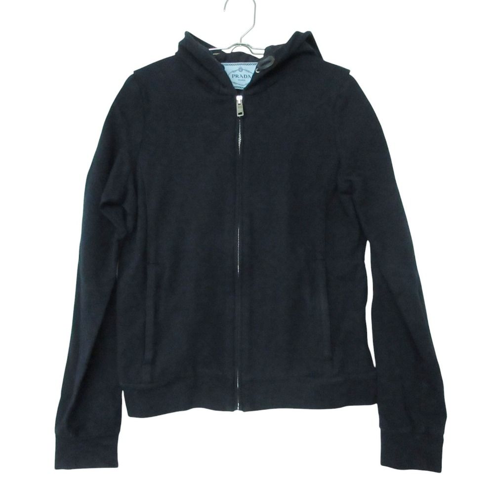 Prada Set Side Line Sweatshirt Hoodie Zip Up Pants Tracks Jersey Top and Bottom — view 2