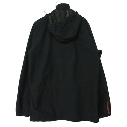 Prada Sports Mountain Hoodie Nylon Jacket Hooded Gore Tex Black 46 — view 2