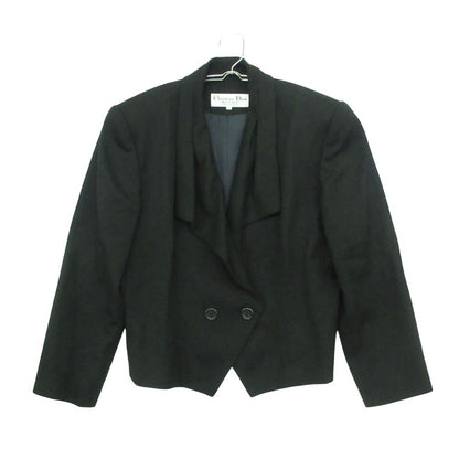 Dior Vintage Jacket Double Wool Black 13