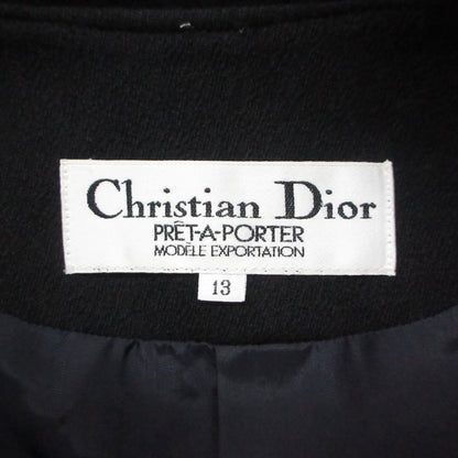 Dior Vintage Jacket Double Wool Black 13 — view 6
