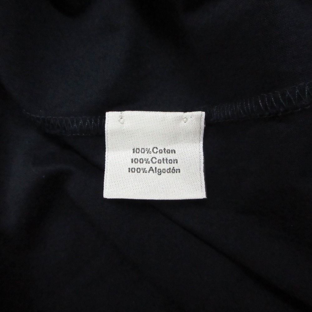 Hermes Short Sleeve T-Shirt Horse Graphic Cotton Stretch Top Navy — view 8