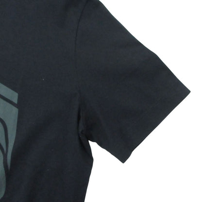 Hermes Short Sleeve T-Shirt Horse Graphic Cotton Stretch Top Navy — view 5