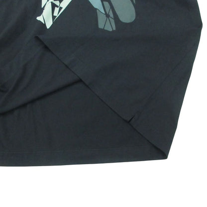 Hermes Short Sleeve T-Shirt Horse Graphic Cotton Stretch Top Navy — view 6