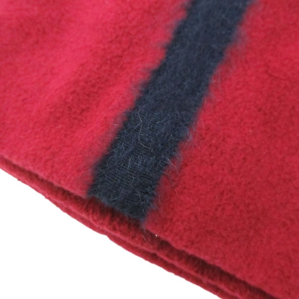Chanel Side Line Pants Fleece Style Cotton Bordeaux 40 — view 9