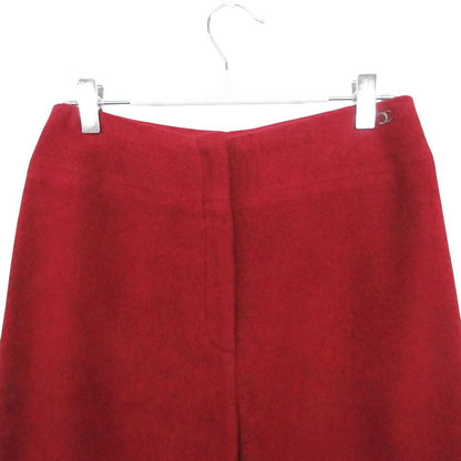 Chanel Side Line Pants Fleece Style Cotton Bordeaux 40 — view 4