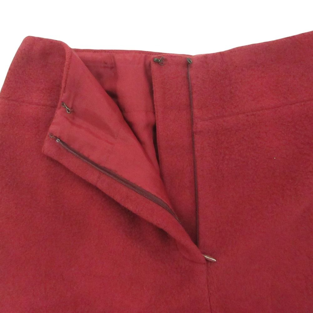 Chanel Side Line Pants Fleece Style Cotton Bordeaux 40 — view 6