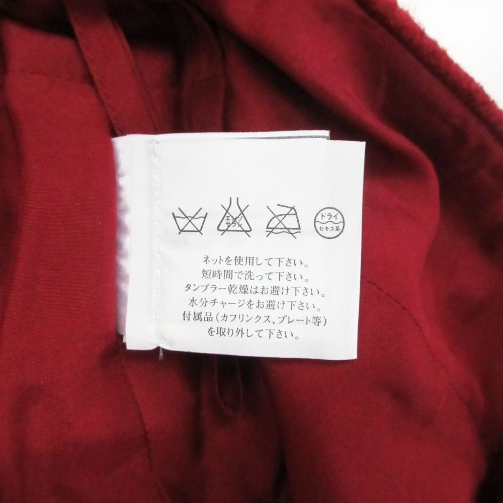 Chanel Side Line Pants Fleece Style Cotton Bordeaux 40 — view 8