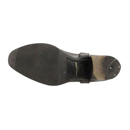 Saint Laurent Boots Wyatt Harness Ring Croco — view 6