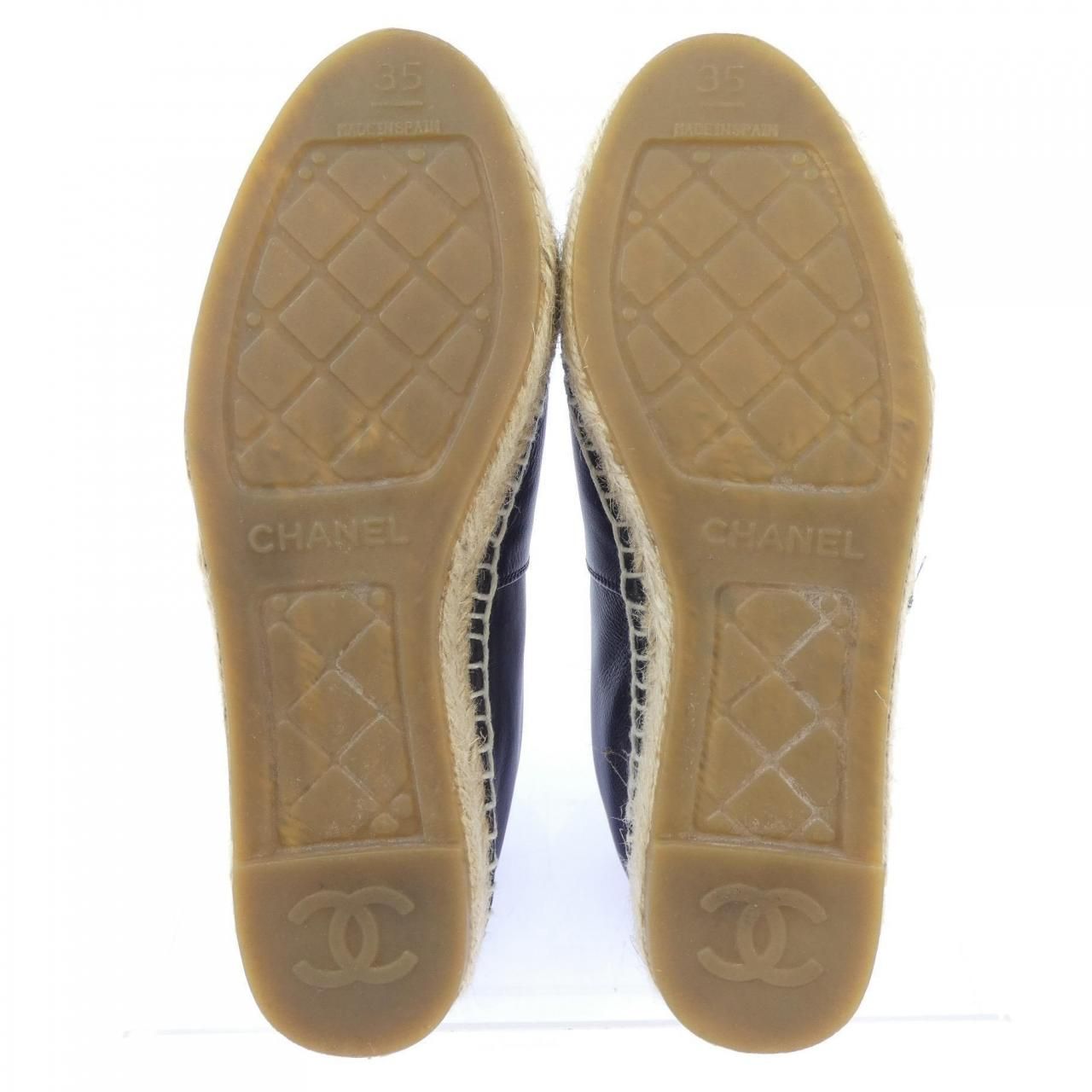 Chanel Espadrilles Shoes Black — view 4