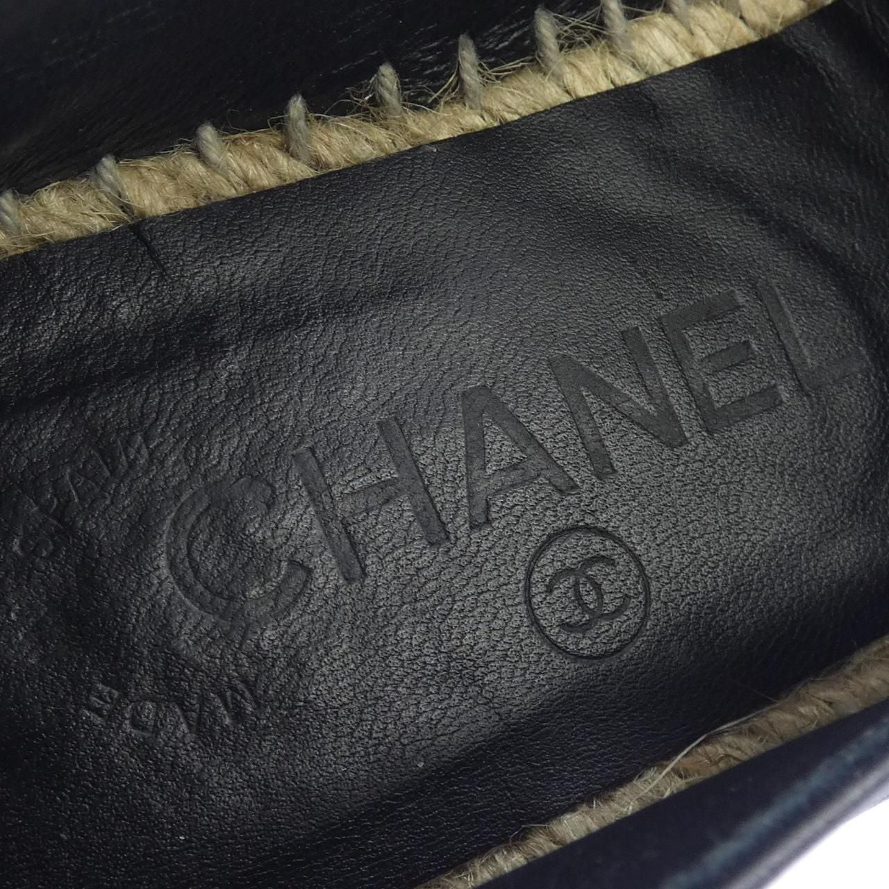 Chanel Espadrilles Shoes Black — view 6