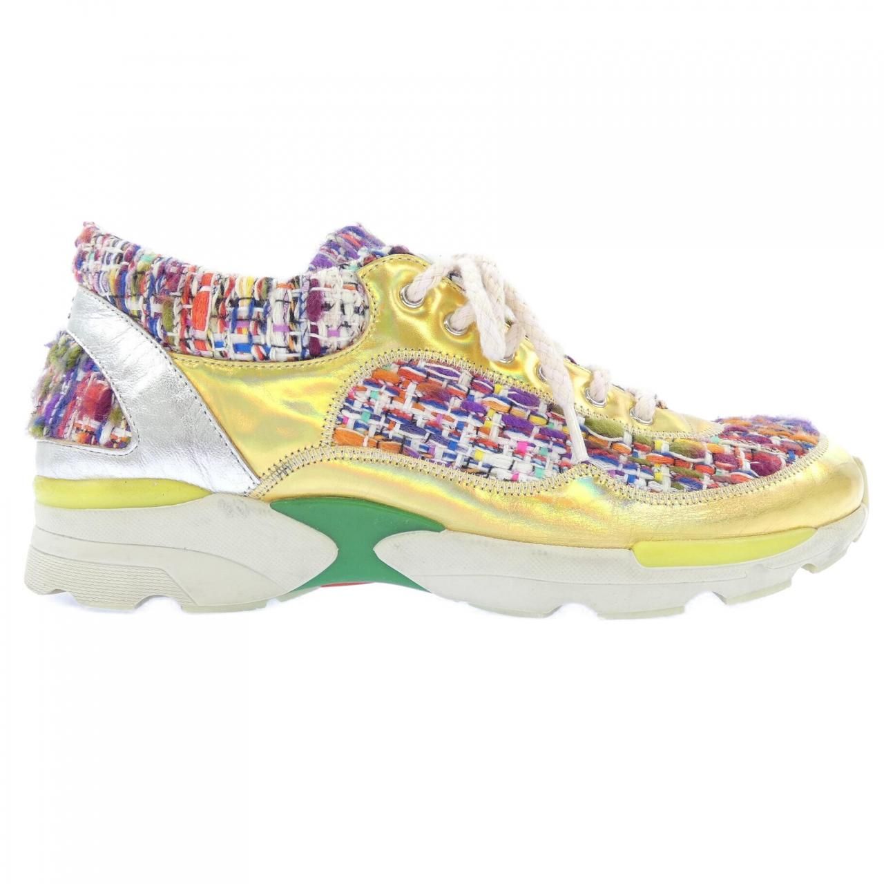 Chanel Tennis Sneakers Purple