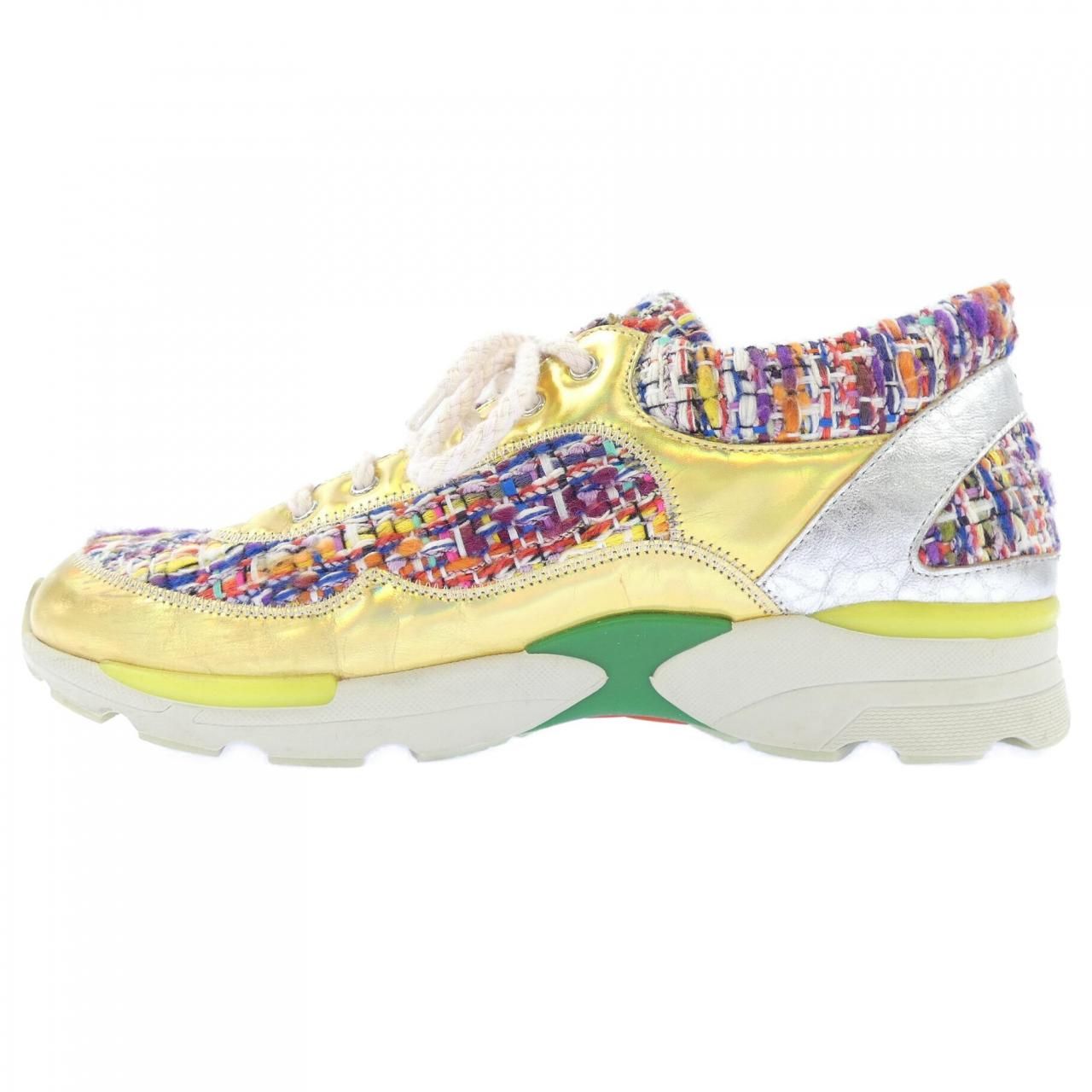 Chanel Tennis Sneakers Purple — view 2
