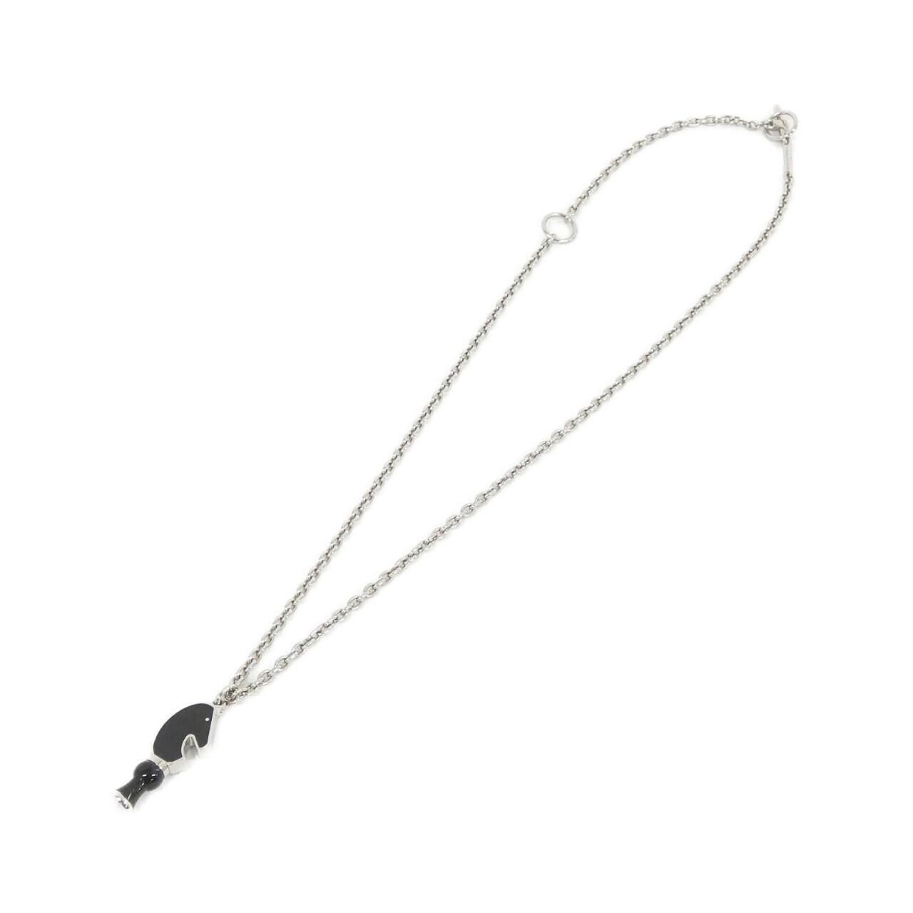 Hermes Cavalier Necklace Silver — view 2