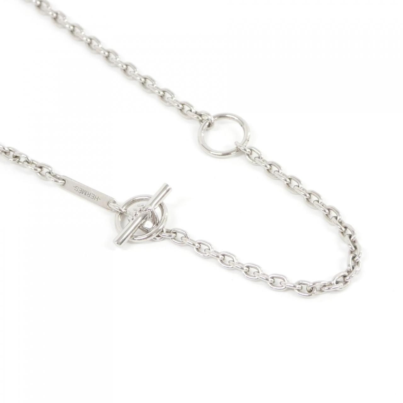 Hermes Cavalier Necklace Silver — view 3