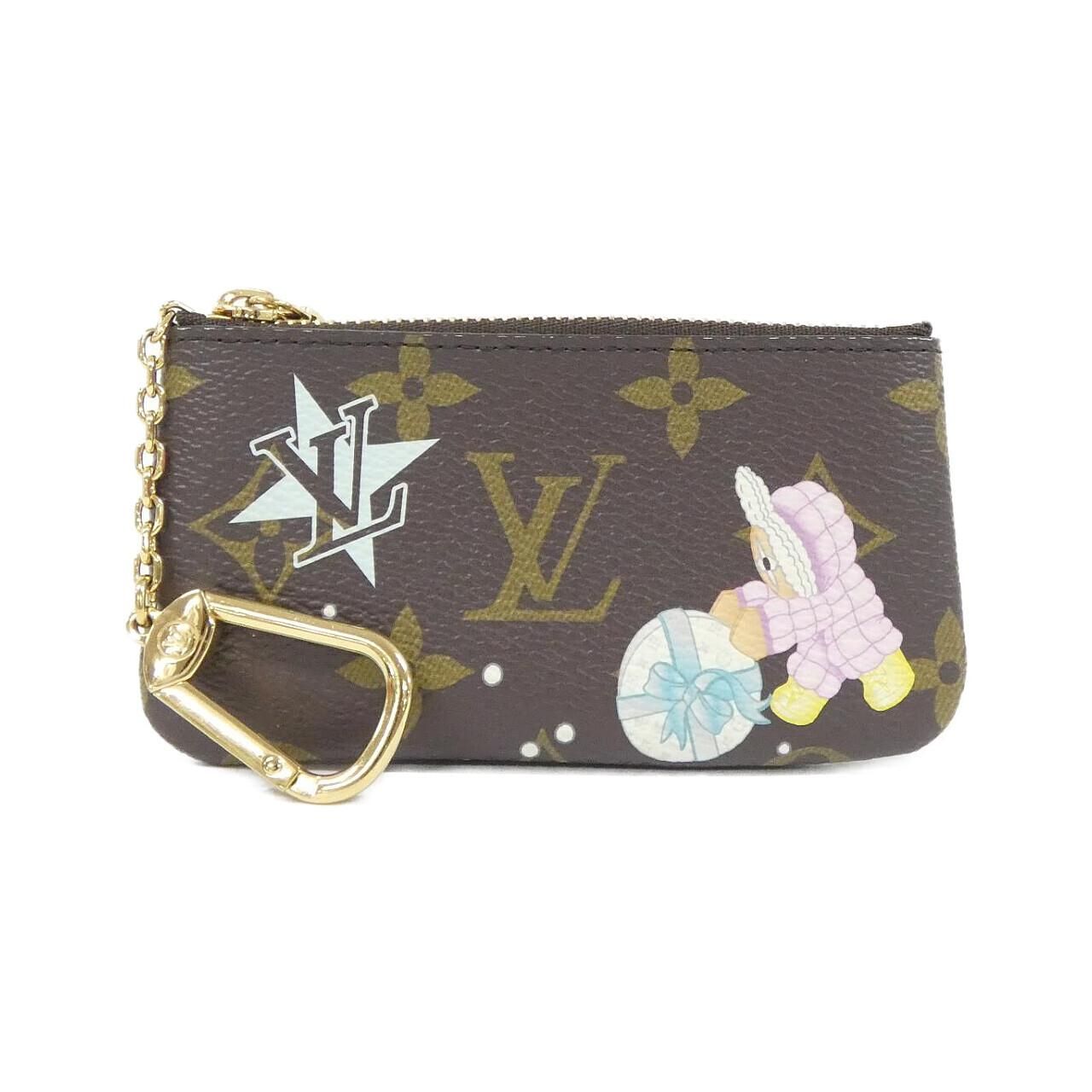 Louis Vuitton Monogram Card Key Case Pochette Cles Coin & Key Holder