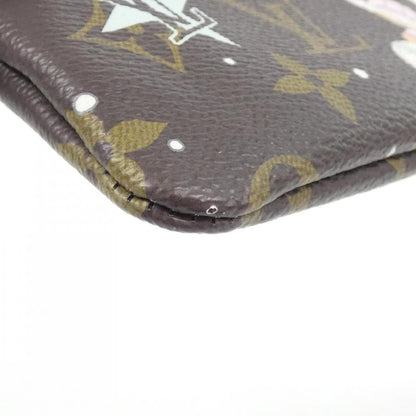Louis Vuitton Monogram Card Key Case Pochette Cles Coin & Key Holder — view 3