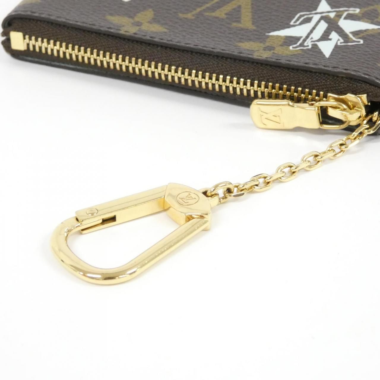 Louis Vuitton Monogram Card Key Case Pochette Cles Coin & Key Holder — view 5