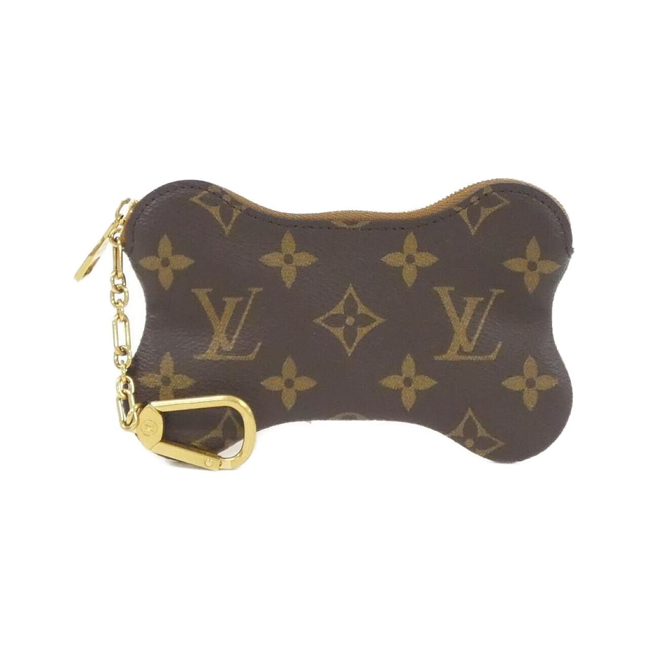 Louis Vuitton Monogram Bone Key Pouch Coin & Key Case