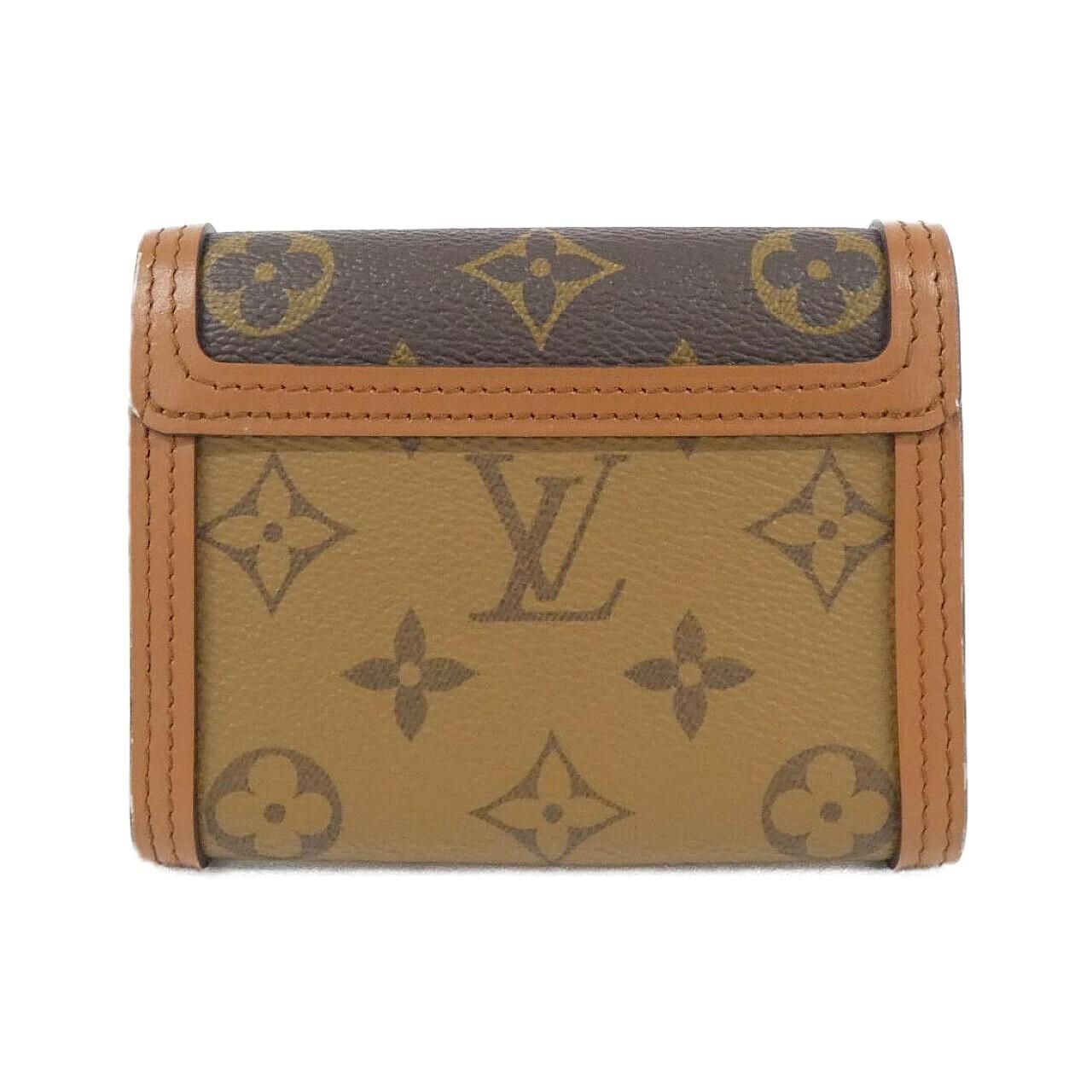 Louis Vuitton Monogram Portefeuille Dauphine Compact Wallet — view 2