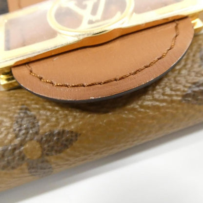 Louis Vuitton Monogram Portefeuille Dauphine Compact Wallet — view 3