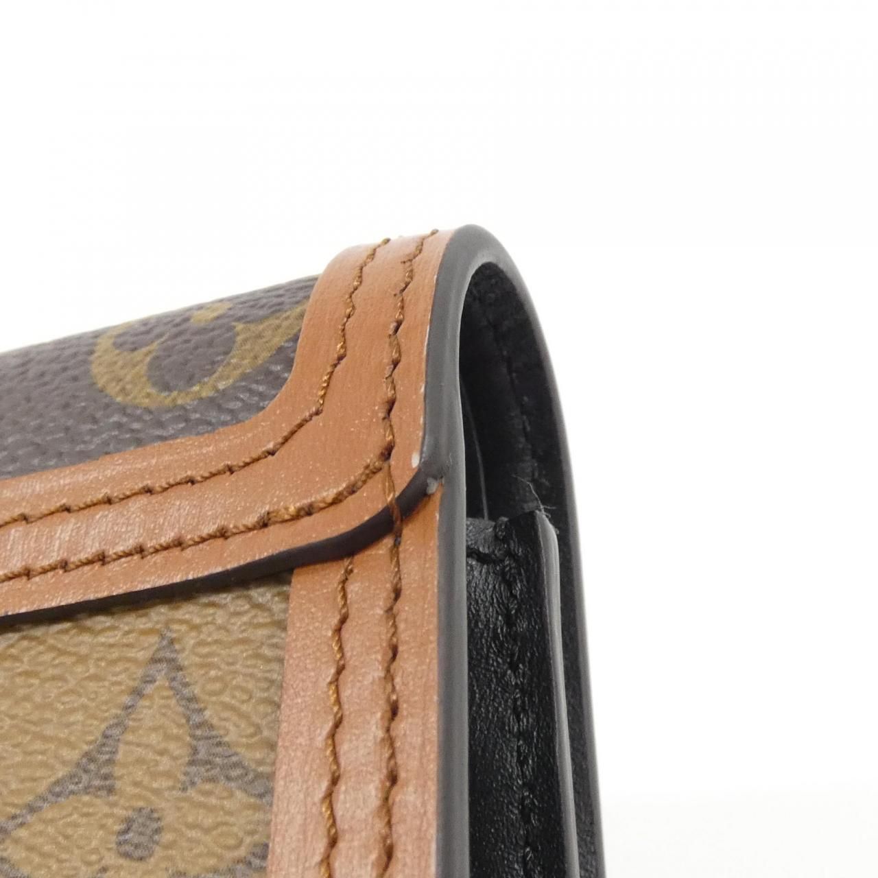Louis Vuitton Monogram Portefeuille Dauphine Compact Wallet — view 5