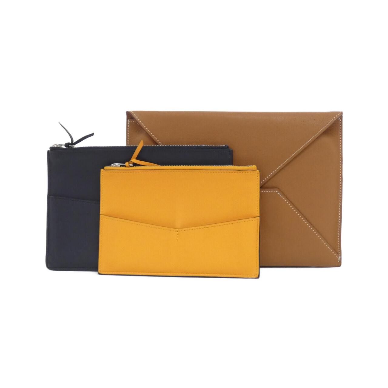 Hermes Envelope Trio Pouch