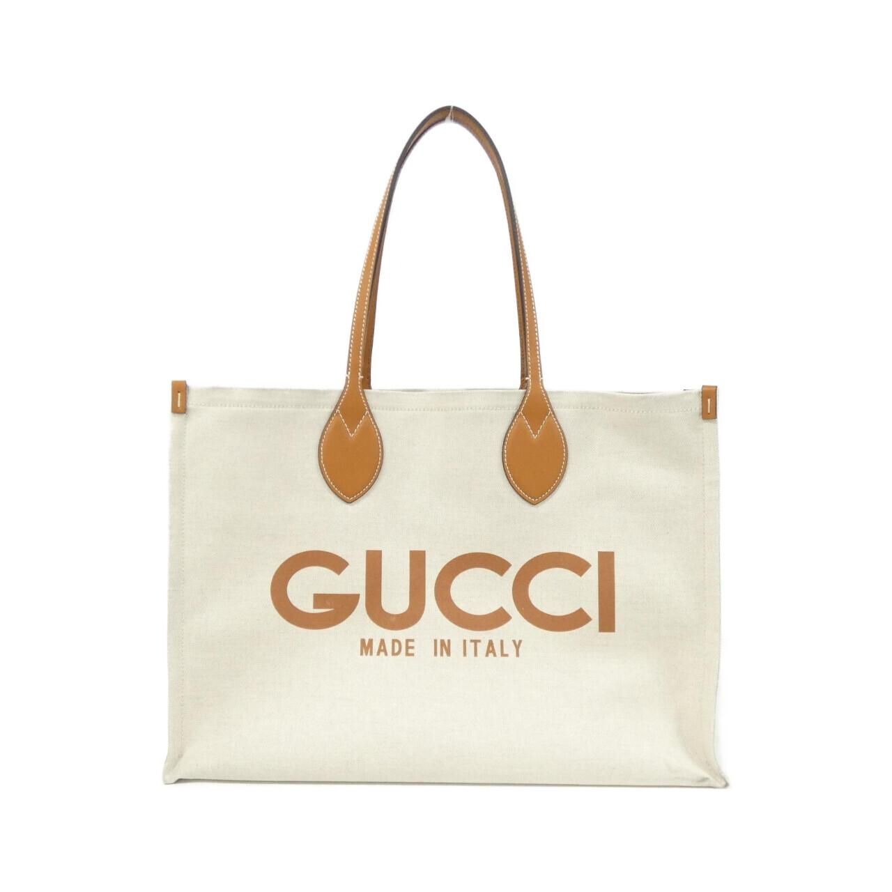 Gucci Facul Bag Handbag Beige