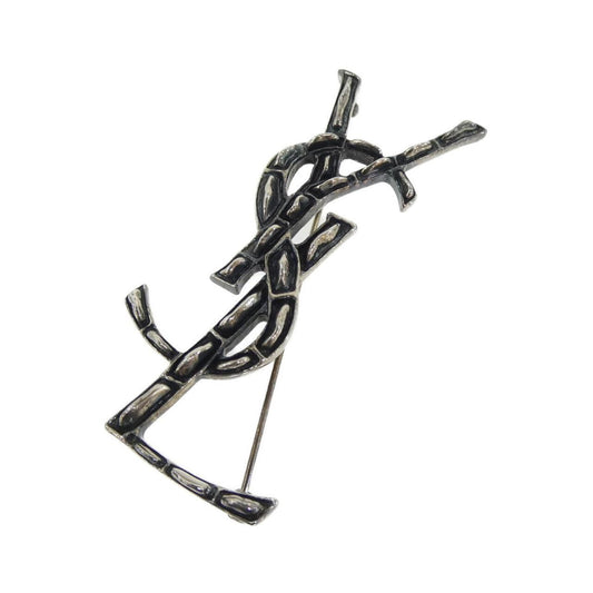 Saint Laurent Brooch Silver