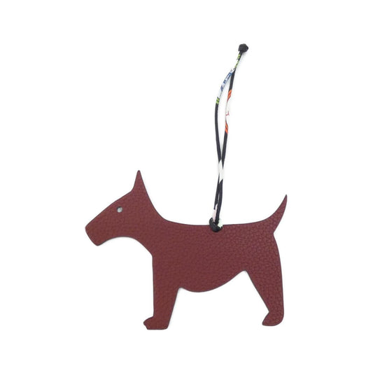 Hermes Westie Dog Bag Charm