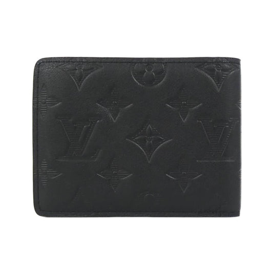 Louis Vuitton Monogram Shadow Portefeuille Multiple Billfold Wallet