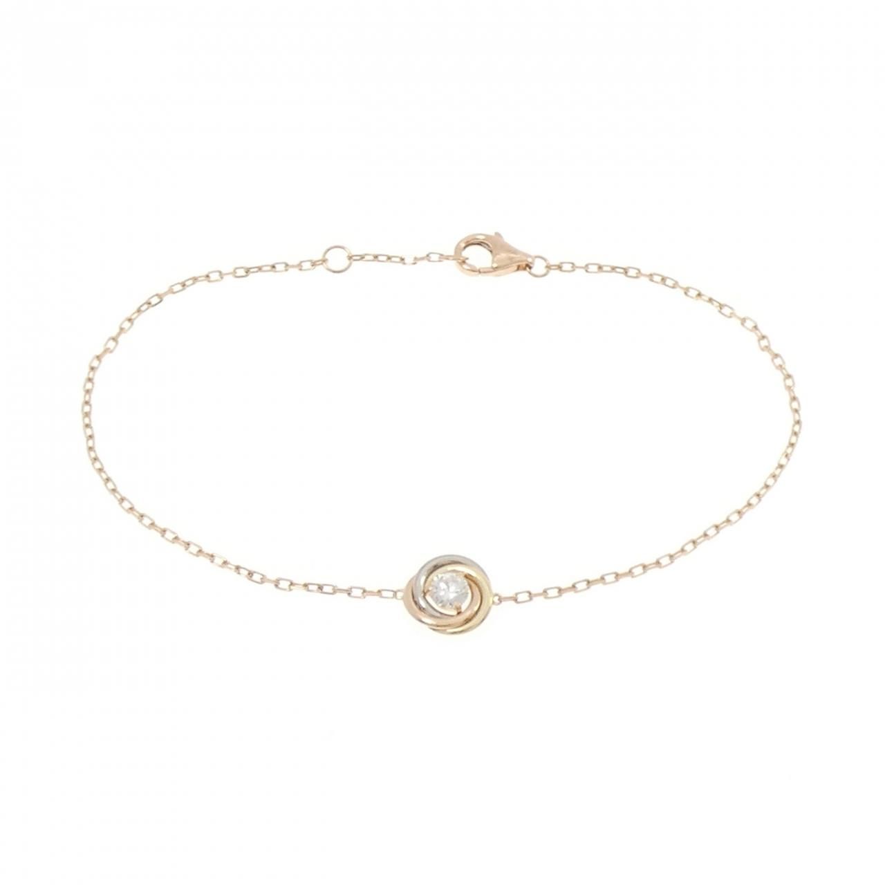 Cartier Trinity Bracelet Gold — view 3