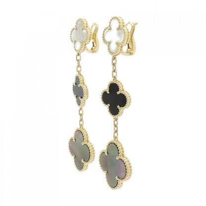 Van Cleef & Arpels Magic Alhambra 3 Motif Earrings — view 2