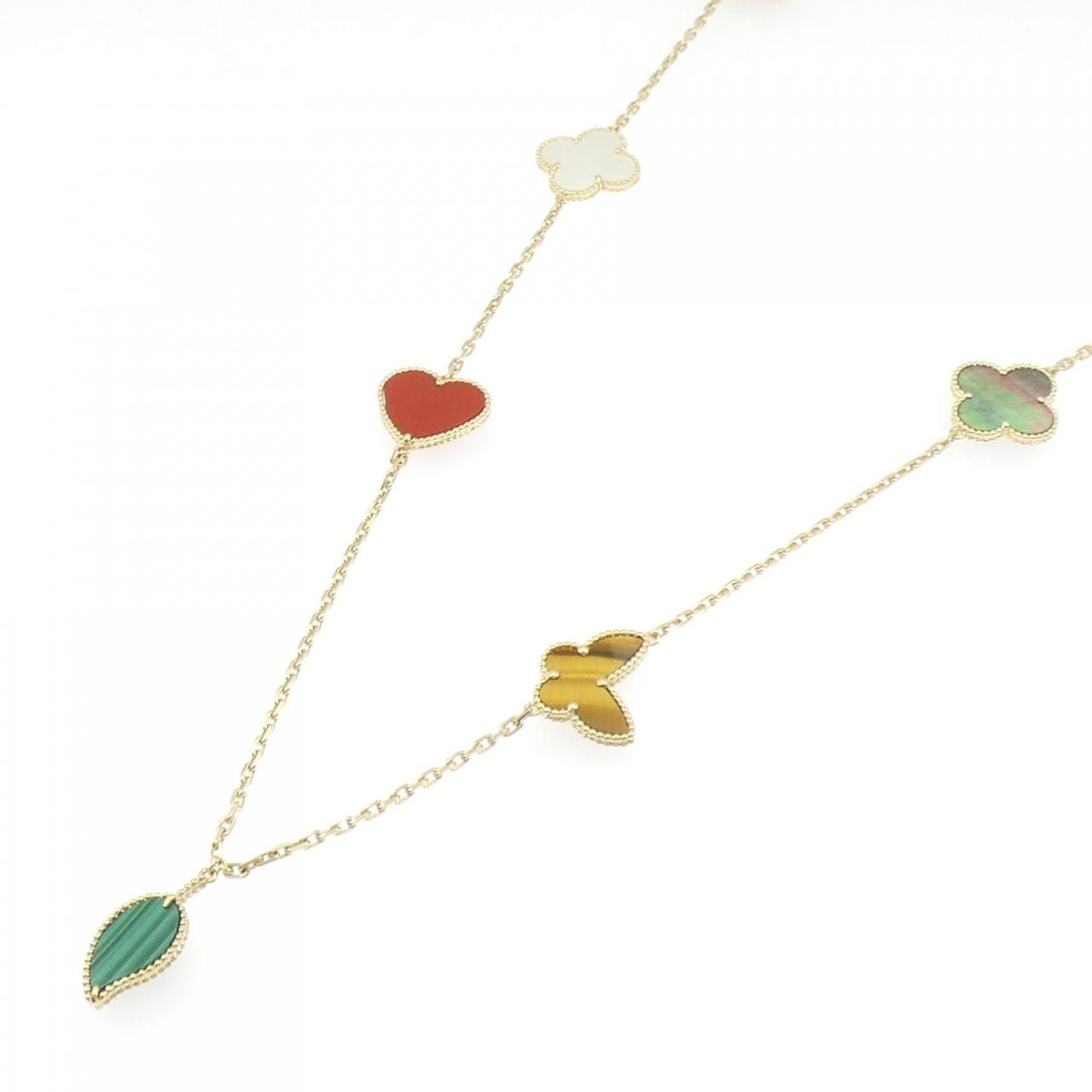 Van Cleef & Arpels Lucky Alhambra 12 Motifs Necklace — view 2