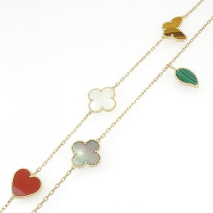 Van Cleef & Arpels Lucky Alhambra 12 Motifs Necklace — view 4