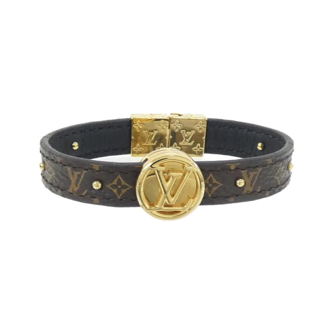 Louis Vuitton Monogram Bracelet LV Circle Reversible 17 cm