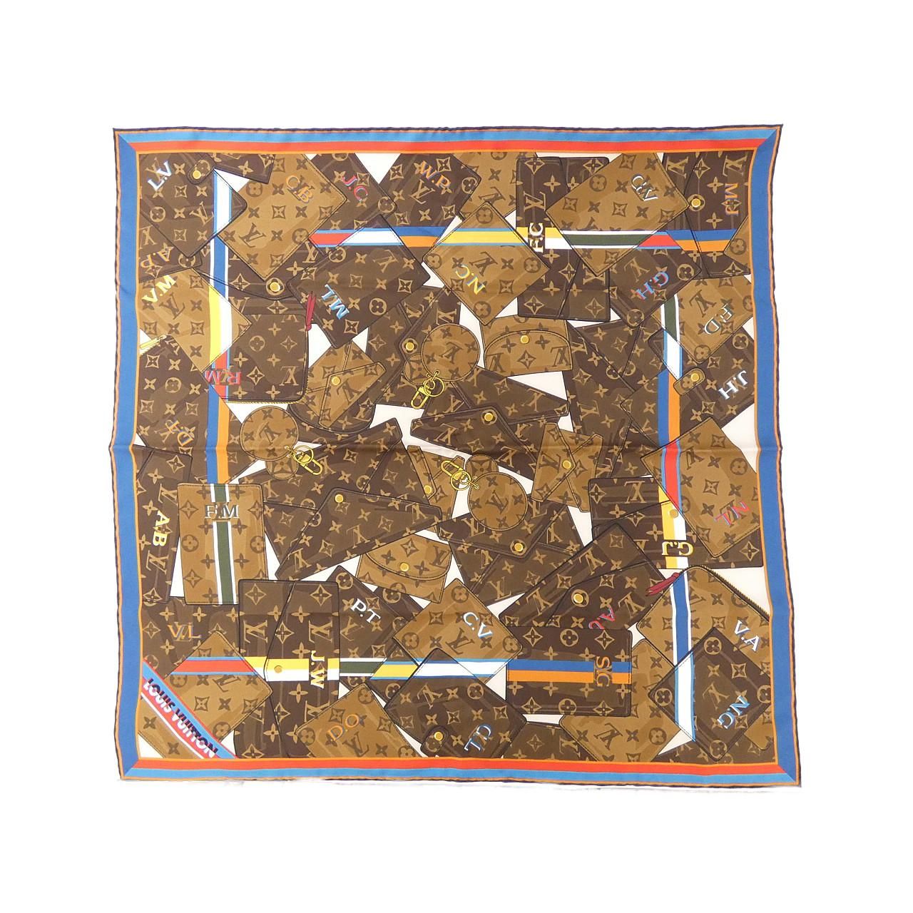 Louis Vuitton Carre Personalized LV 70 cm Scarf