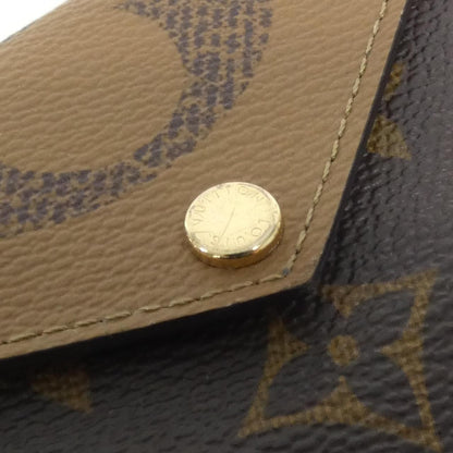 Louis Vuitton Monogram Reverse Card Holder Recto Verso Coin & Case — view 6