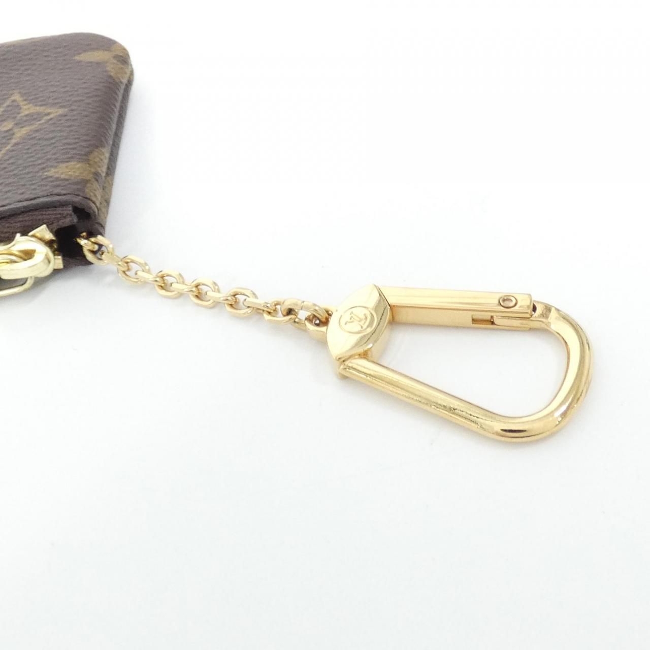 Louis Vuitton Monogram Pochette Cles Coin & Key Case Key Holder — view 3